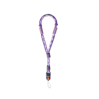 PGYTECH Pocket Hand Strap (Aurora Purple) с механизмом быстрого освобождения и регулируемым ремешком для камер DJI Pocket 3 и Pocket 4.