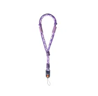PGYTECH Pocket Hand Strap in Aurora Purple featuring a quick-release mechanism and adjustable wrist strap for DJI Pocket 3/4 cameras.PGYTECH Pocket Hand Strap in Aurora Purple featuring a quick-release mechanism and adjustable wrist strap for DJI Pocket 3/4 cameras.