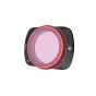 PGYTECH CPL filtrs DJI OSMO Pocket 3/4 - sarkans teksturēts gredzens ar melnu magnētisko montāžu un rozā-violetu nokrāsu