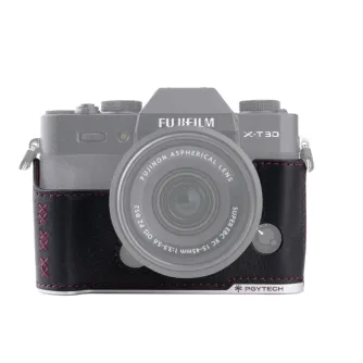 PGYTECH Leather Camera Case (For FUJIFILM X T30 / Midnight Black)