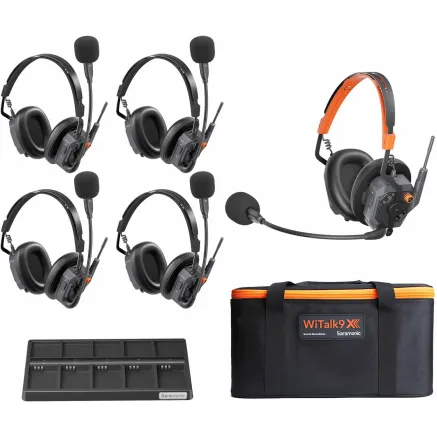Saramonic WiTalk9 X 5-Person Dual-Ear Wireless Full-Duplex Intercom System