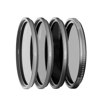 URTH 67mm Essentials Filter Kit Pro (UV, CPL, ND8, ND1000) - Профессиональные фильтры для фотоаппарата с 34-слойным покрытием CoraNano Max для минимизации отражений и максимальной четкости.