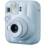 Fujifilm Instax Mini 13 Frost Blue — компактная мгновенная камера с автоматической экспозицией, режимом для ближних снимков и активацией объектива поворотом для мгновенных фотографий размером с кредитную карту