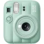 Fujifilm Instax Mini 13 instant camera in Lagoon Green with automatic exposure, flash, and selfie mode for instant photography