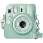 Чехол Fujifilm для камеры Instax Mini 13 в цвете Lagoon Green с регулируемым плечевым ремнем и прочным синтетическим материалом