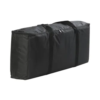 Quadralite Thea LED Bag - Protective transport case for Quadralite Thea LED lamps, 80x10x31 cm, durable fabric, zippered closure, two side handles, front handle