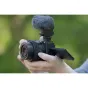Sony ZV-E10 mirrorless camera with 16-50mm OSS II lens and directional microphone for professional vlogging