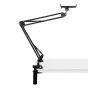 Puluz Desk Stand for Tablet and Phone - Adjustable Height and Angle, Clamps to Tabletops Up to 7 cm Thick