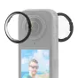 ПУЛУЗ Оптическое стеклянное покрытие для Insta360 X4 - Прочное 9H закаленное стекло с антирефлекторным покрытием для улучшенной четкости изображения и защиты