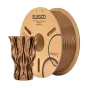 ELEGOO PLA Bronze Filament with 3D Printed Bronze Vase - High-quality metallic filament for detailed 3D prints