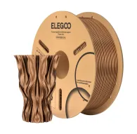 ELEGOO PLA Bronze filaments ar 3D izdrukātu bronzas vāzi - augstas kvalitātes metāliskais filaments detalizētām 3D izdrukāmELEGOO PLA Bronze filaments ar 3D izdrukātu bronzas vāzi - augstas kvalitātes metāliskais filaments detalizētām 3D izdrukām