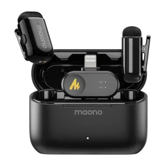 Компактный беспроводной микрофон для iPhone/iPad с высококачественным звуком, ИИ-шумоподавлением, 360° захватом, 30-часовым временем работы и полной совместимостью с iOS 18