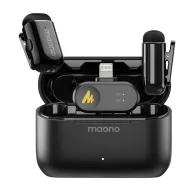 Компактный беспроводной микрофон для iPhone/iPad с высококачественным звуком, ИИ-шумоподавлением, 360° захватом, 30-часовым временем работы и полной совместимостью с iOS 18Компактный беспроводной микрофон для iPhone/iPad с высококачественным звуком, ИИ-шумоподавлением, 360° захватом, 30-часовым временем работы и полной совместимостью с iOS 18