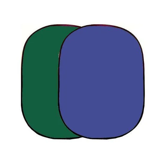 Falcon Eyes saliekamais fons BCP-10-07 zaļš/zils 148x200 cm 2969025