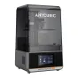 Anycubic Photon Mono M7 Pro 3D Printer with transparent enclosure, 10.1-inch LCD screen, and visible internal components for high-speed resin printing