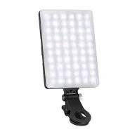 Neewer NL-60AI Bi Color LED selfie lamp with adjustable brightness and color temperature settings for photography and video.Neewer NL-60AI Bi Color LED selfie lamp with adjustable brightness and color temperature settings for photography and video.