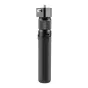 PULUZ tripod stand for Insta360 X3/X4 with a textured grip and 1/4-inch screw mount, designed for compact use and adjustable features.