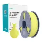 Sunlu PLA Classic Lemon Filament spool with lemon-colored vase and product box