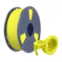 High-speed yellow PETG filament spool with matte finish, ideal for 3D printing