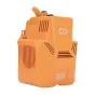 ELEGOO Print Head Kit for OrangeStorm Giga - High-performance replacement part featuring a compact design with ventilation slots, blue nozzle, and white infinity symbol logo.