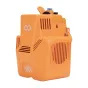 Orange ELEGOO print head kit for OrangeStorm Giga, featuring side vents, front logo, and top cap, a replacement or expansion part.