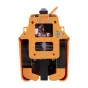 ELEGOO OrangeStorm Giga print head kit rear view showing internal circuit board, heat sink, fan, and Q.C. PASSED sticker on orange case