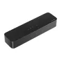Ultimea Ultima Poseidon M20 Soundbar with textured front grille, five control buttons, and brand name engraved, featuring a slim profile and metallic accents.