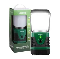 LEPRO 3300008 Camping Lamp, 1000 lm, 3600 mAhLEPRO 3300008 Camping Lamp, 1000 lm, 3600 mAh