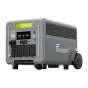 Portable power station with 7200W output, 5.2kWh capacity, and smart app control for home backup and mobile use