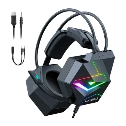 ONIKUMA X20 Gaming Headphones Black