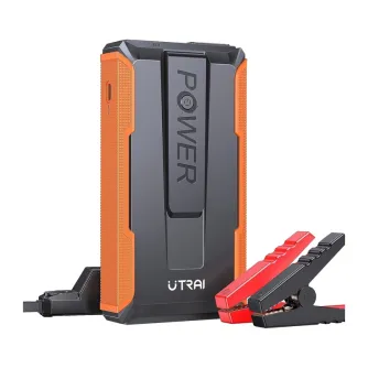 UTRAI T1 auto avārijas starts ar 800A maksimālo strāvu, USB uzlādi, LED lukturīti un drošības funkcijām automašīnām