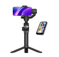 AOCHUAN S3 3-axis smartphone gimbal with touchscreen, AI tracking, and LED light for smooth video stabilizationAOCHUAN S3 3-axis smartphone gimbal with touchscreen, AI tracking, and LED light for smooth video stabilization