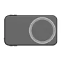 AOCHUAN S3 3-axis smartphone gimbal with a touchscreen interface, AI tracking, and built-in LED light for professional stabilization
