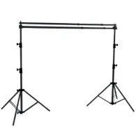 Background holders - Falcon Eyes Background System B-8210E2 250x310 (HxW) for 2 Rolls or Cloths - quick order from manufacturerBackground holders - Falcon Eyes Background System B-8210E2 250x310 (HxW) for 2 Rolls or Cloths - quick order from manufacturer