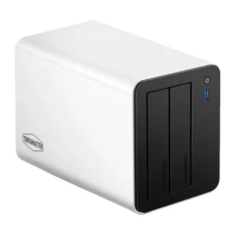 TERRAMASTER F2-425 Plus NAS File Server with Intel N5095, 4GB RAM, 2 bays