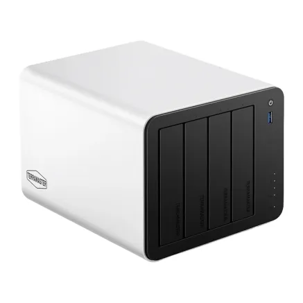 TERRAMASTER F4-425 Plus NAS File Server with Intel N95, 8GB RAM, and 4 bays