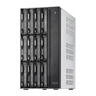 TERRAMASTER T12-500 Pro NAS File Server ar Intel Core i7-1255U, 16GB RAM, 12 nodalījumiem un diviem 10GbE portiem ātrai tīkla savienojamībai