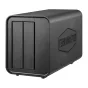 TERRAMASTER D2-320 двухбейный внешний DAS-накопитель с интерфейсом USB 3.2 Gen 2 и поддержкой аппаратного RAID для высокоскоростного хранения.
