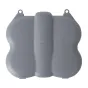 Sunnylife Mini Carrying Case with Carabiner for DJI NEO 2 - Kompakts, tauriņa formas dronu kaste ar karabīnu, pelēkā krāsā, precīza saderība ar DJI NEO 2