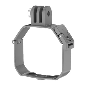 Sunnylife Mini 5 Pro montāžas adapters - Kompakts un viegls aksesuārs, paredzēts akciju kameru vai gaismu piestiprināšanai, ar drošu trīs slotu stiprinājumu un skrāpējumiem izturīgām paliktnēm.