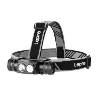 Lepro 320018 1000lm Rechargeable Headlamp with Dual LED Lights and Adjustable HeadbandLepro 320018 1000lm Rechargeable Headlamp with Dual LED Lights and Adjustable Headband