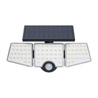 Lepro WL4000 Solar Lamp with 1000 lumens, motion sensor, and adjustable LED panels for outdoor lighting