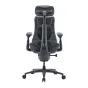 LiberNovo Omni Pro ergonomisks krēsls ar augstu atzveltni, regulējamu jostas atbalstu un galvas balstu, ar roku balstiem un piecu riteņu pamatni ar ritenīšiem.