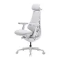 LiberNovo Omni Pro 48cm ergonomiskais krēsls ar elektrisko jostas atbalstu un regulējamu noliekumu