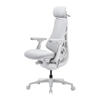 LiberNovo Omni Pro 48cm ergonomiskais krēsls ar elektrisko jostas atbalstu un regulējamu noliekumu