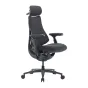 LiberNovo Omni Pro 48cm ergonomiskais krēsls ar elektrisko jostas atbalstu, 5 noliekšanas pozīcijām un aktīvo ventilāciju visa dienas komfortam