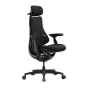 LiberNovo Omni SE 48cm ergonomisks krēsls ar regulējamu jostas atbalstu, 5 noliekšanas pozīcijām un daudzzonu sēdekli visai dienai komfortam