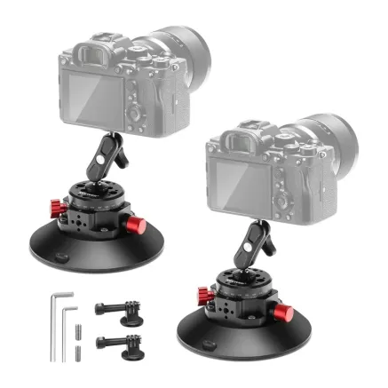 NEEWER CA0132 6 Suction Cup Mount, 2-Pack