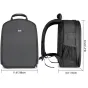 Neewer Camera Backpack Bag 10087322 with reinforced structure, adjustable padded straps, and customizable compartments for photographers and videographers.