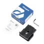 Fotopro QAL-F II Vertical Quick Release Plate with Arca-Swiss connection and Safe Lock mechanism for secure camera mounting